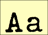 Simply Stated Alphabet Rub ons ~ Providence black